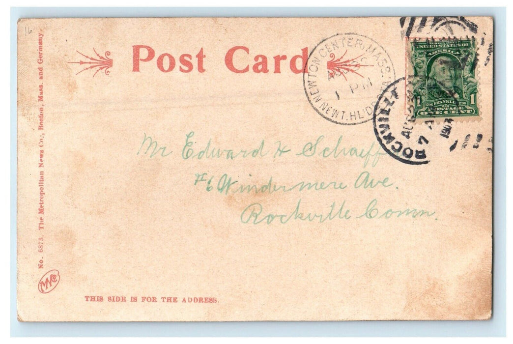 Trip To The North Pole Paragon Park Nantasket Beach Massachusetts MA Postcard