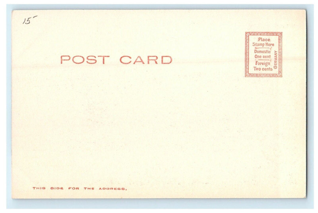 1905 Scene at The Sea-Wall, St. Augustine, Florida FL Antique Postcard