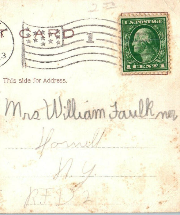 1913 View of the State Capitol, Des Moines Iowa IA Posted Antique Postcard