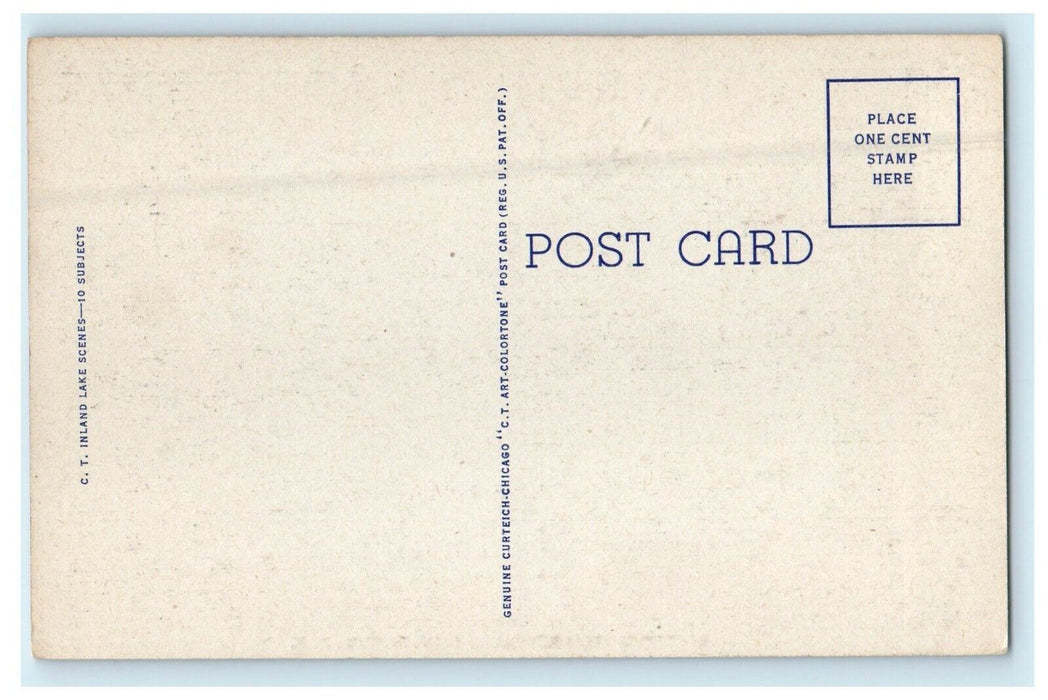 Greetings From Newfound Lake Bristol New Hampshire NH Lovers Retreat Postcard
