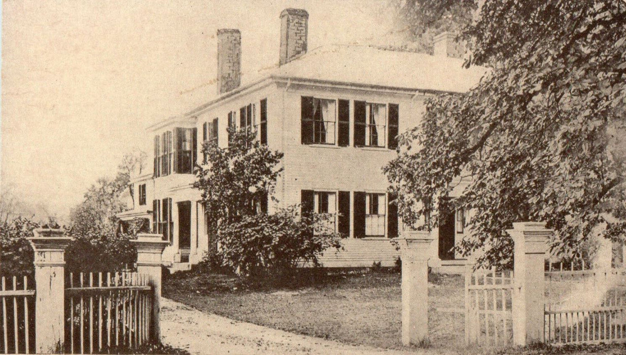c1920s The Home of Ralph Emerson Concord Massachusetts MA Unposted Postcard