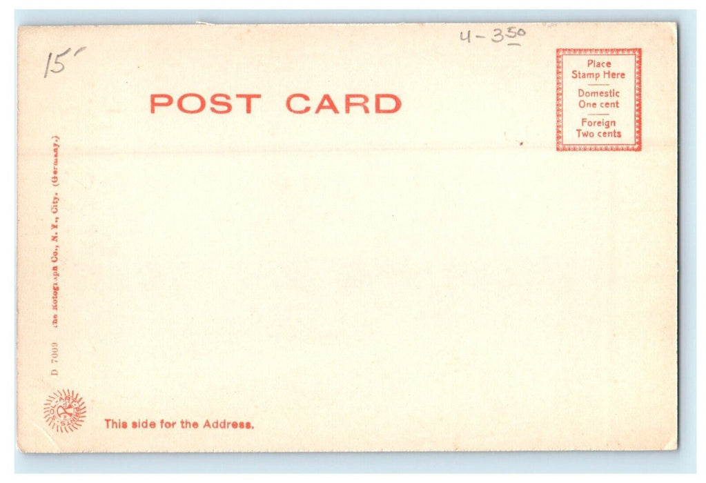 1905 Casino Hall, Siasconset, Massachusetts MA Antique Postcard