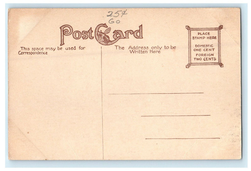 c1910 Public Library, Nashua New Hampshire NH Unposted Antique Postcard