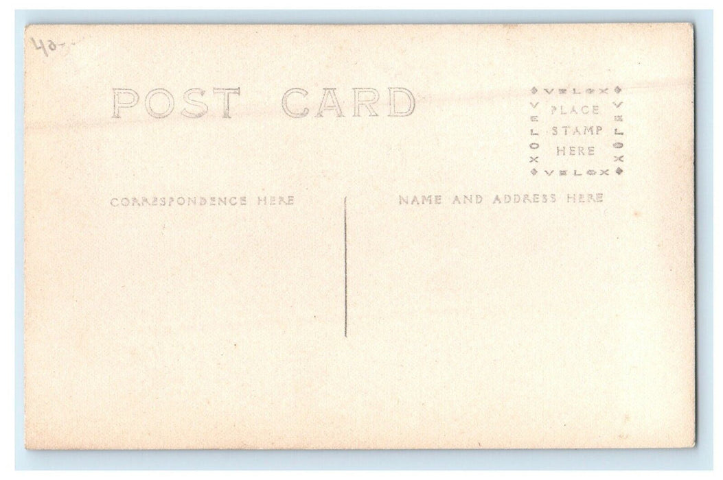 c1910's Baptist Church Townshend Vermont VT RPPC Photo Antique Postcard