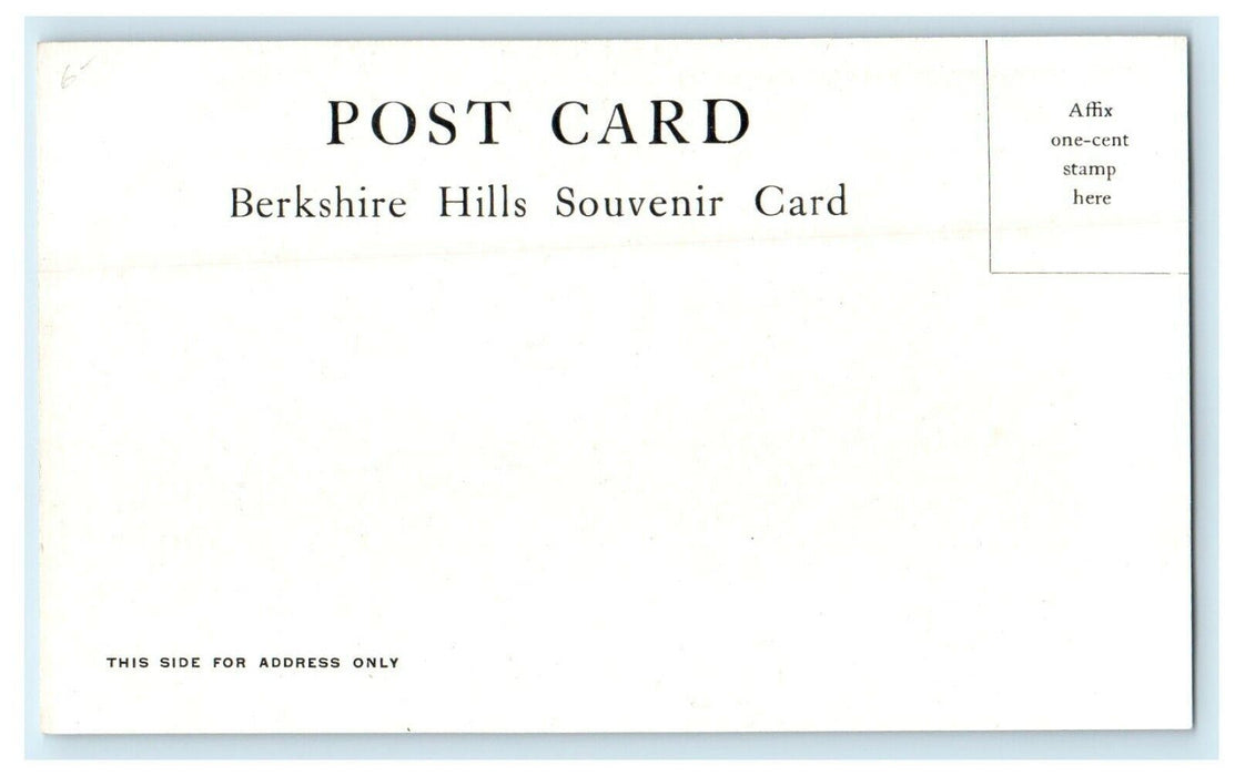 c1905 Pontoosuc Lake in Pittsfield Massachusetts MA Antique Postcard