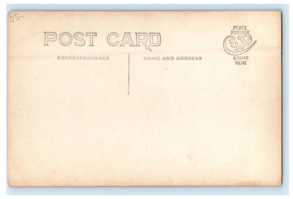 c1910's Indian Head Turn Mohawk Trail MA RPPC Photo Unposted Antique Postcard