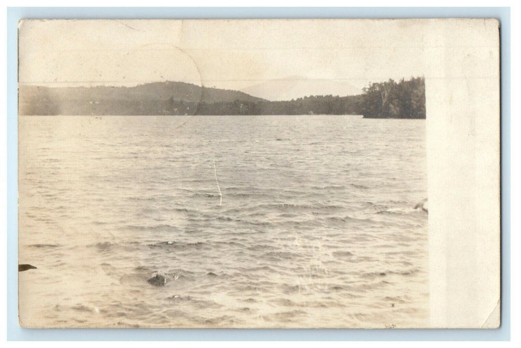c1910's Sea View Mountain At Athol Massachusetts MA RPPC Photo Antique Postcard