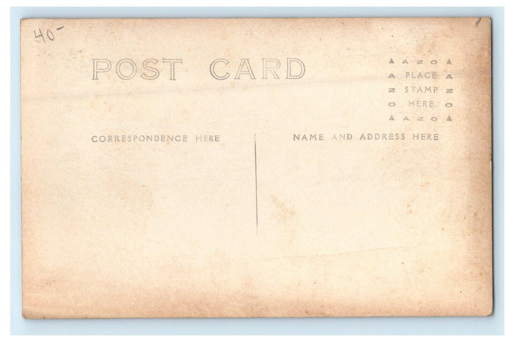 c1910's The Warner Science Building Middlebury Vermont VT RPPC Photo Postcard