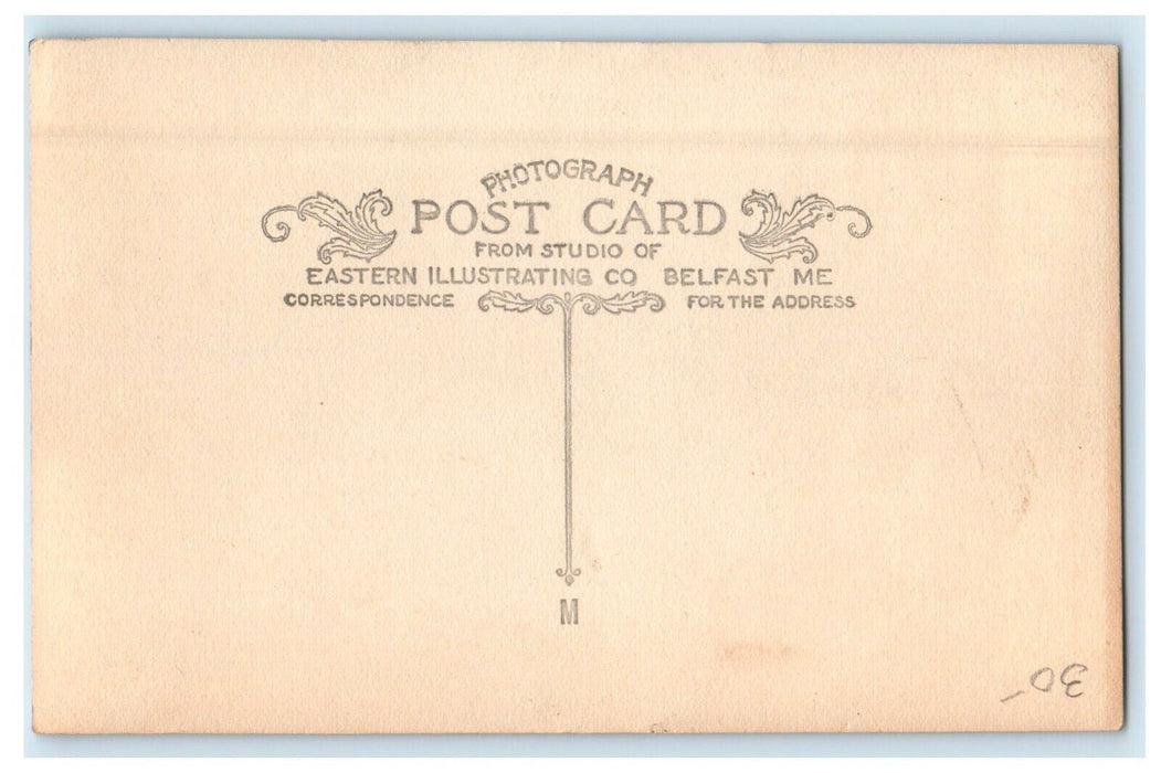 c1910's Church And Parsonage West Wardsboro Vermont VT RPPC Photo Postcard