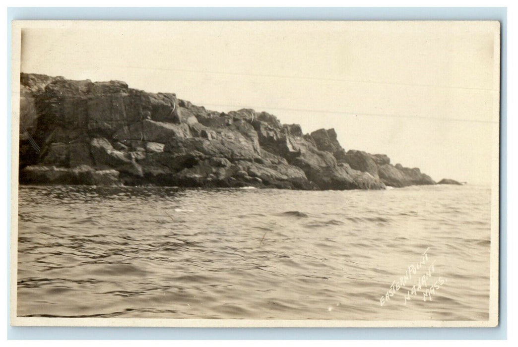 c1910's Eastern Point Nahant Massachusetts MA RPPC Photo Antique Postcard