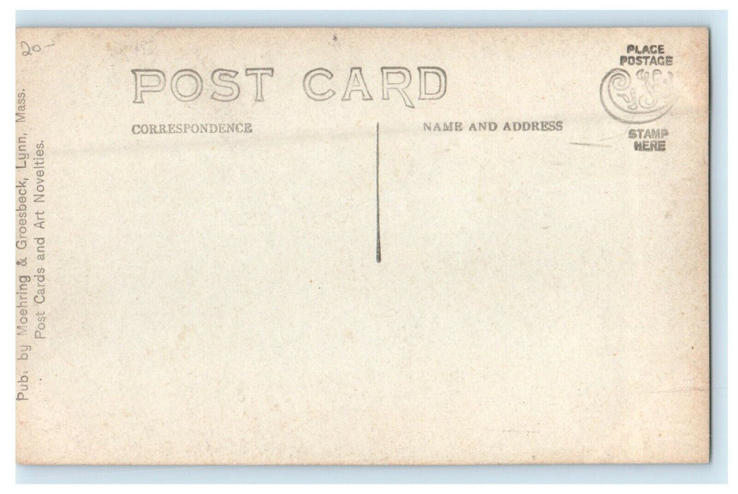 c1910's Eastern Point Nahant Massachusetts MA RPPC Photo Antique Postcard