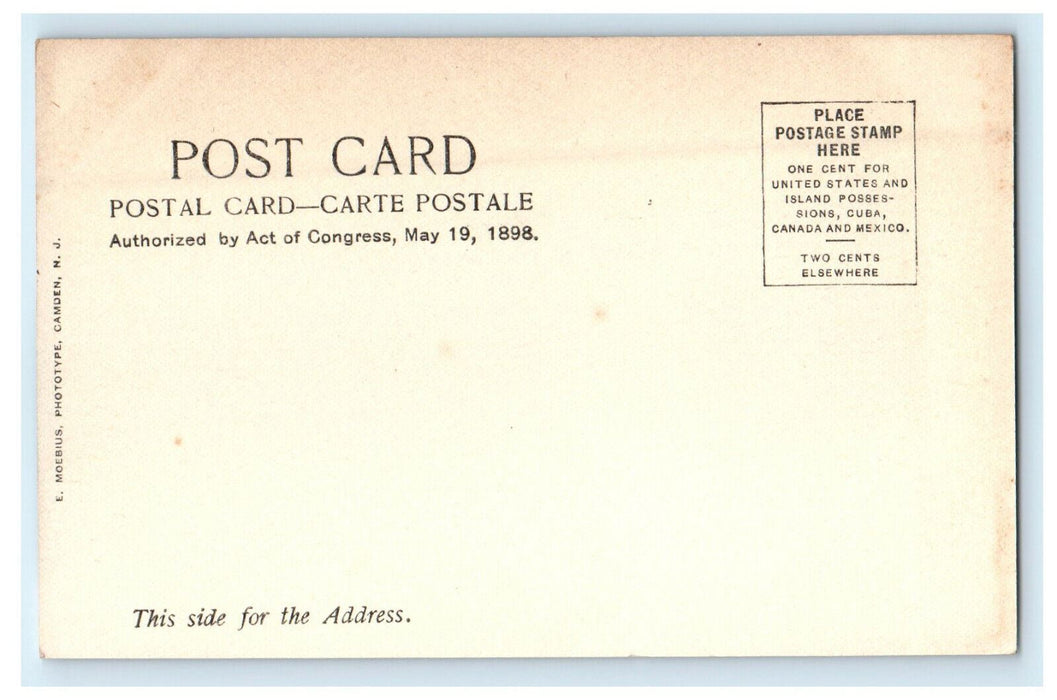 c1898s Swarthmore College, Swarthmore Del. Co., Pennsylvania PA Postcard