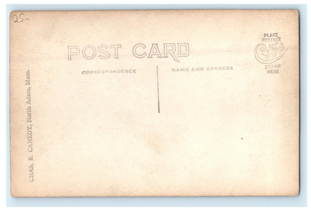 c1910's Along The Beautiful Mohawk Trail MA RPPC Photo Unposted Antique Postcard