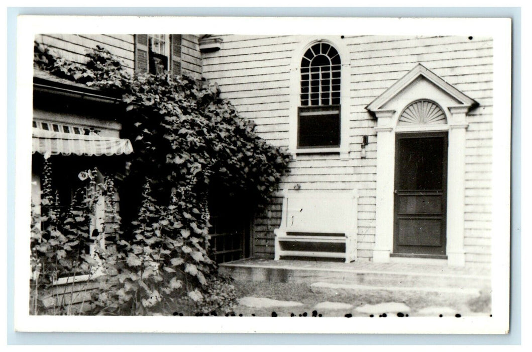 c1950's Exterior House View Petersham Massachusetts MA RPPC Photo Postcard