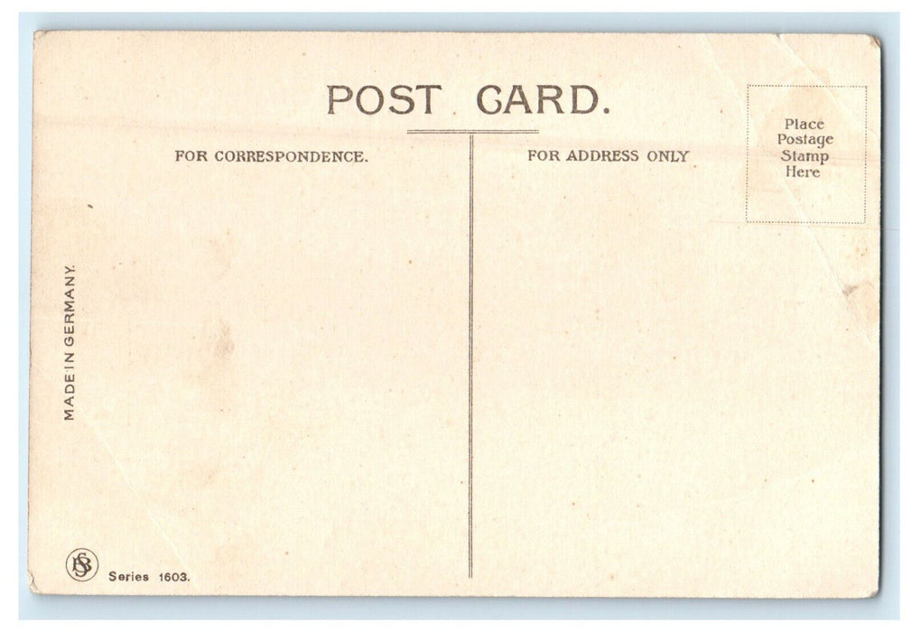 c1910s 3 Horses Carriage Greetings From Harrisburg Pennsylvania PA Postcard