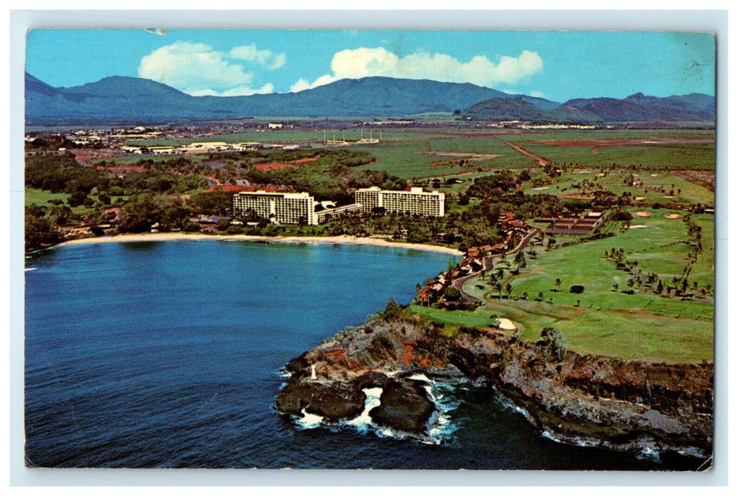 1978 Kauai Surf Vintage Kalapaki Beach Kauai Hawaiian Islands Postcard