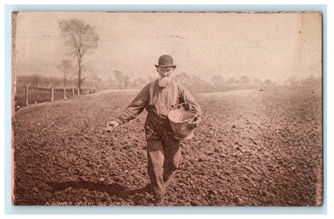 1910 Youngstown OH A Sower of the Old School Posted Postcard