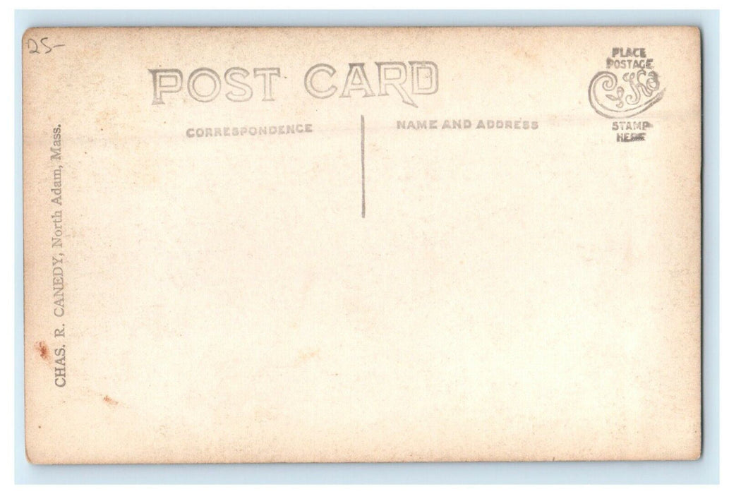 c1910's Half Way Up The Eastern Slope Mohawk Trail MA RPPC Photo Postcard