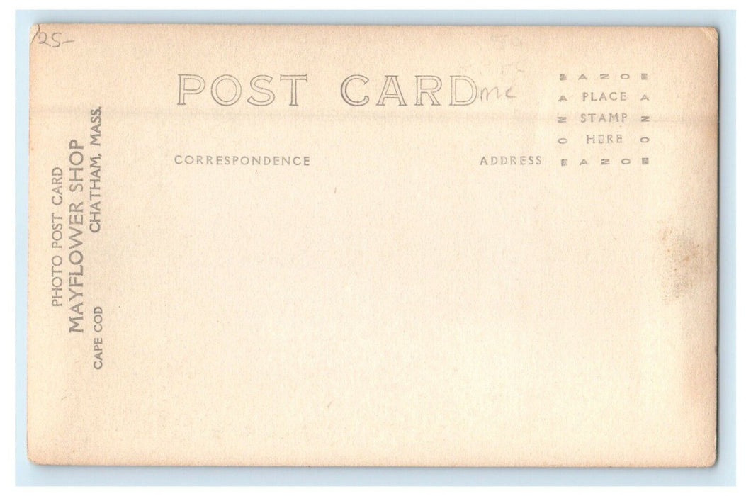 c1920's The Rambler Roses At Chatham Massachusetts MA RPPC Photo Postcard