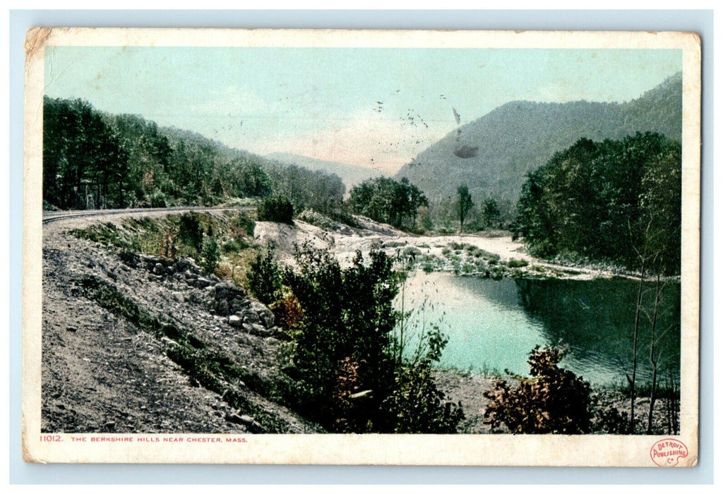 1907 The Berkshire Hills Near Chester Massachusetts MA Posted Postcard
