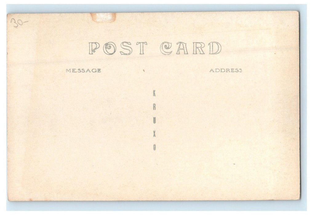 Mohawk Trail MA, Passing Over Moosac Tunnel Eastern Side RPPC Photo Postcard