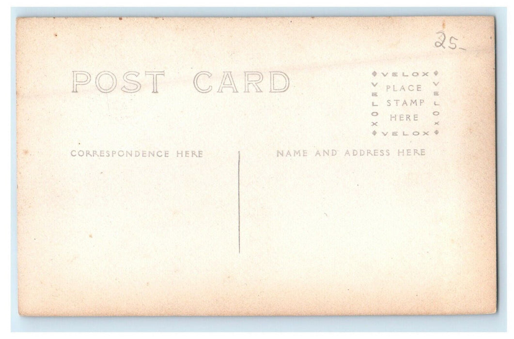 c1910's Dirt Road And Trees Williamstown Massachusetts MA RPPC Photo Postcard