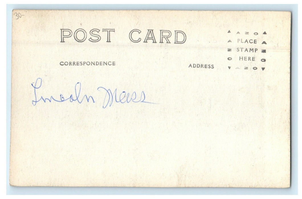 c1910's Lincoln Massachusetts MA, Castle Brendan RPPC Photo Antique Postcard