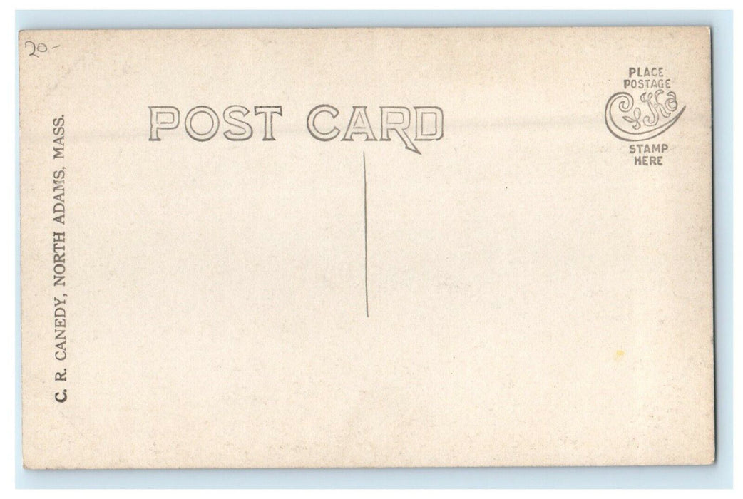 c1910's Along The Beautiful Mohawk Trail Massachusetts MA RPPC Photo Postcard
