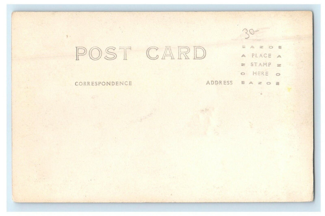 c1920's View Of The Gorge West Chesterfield Massachusetts MA RPPC Photo Postcard