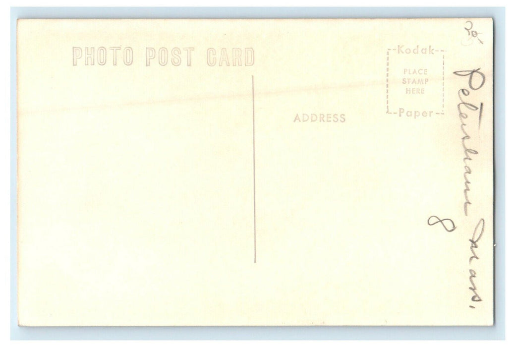 c1950's House Chimney At Petersham Massachusetts MA RPPC Photo Vintage Postcard
