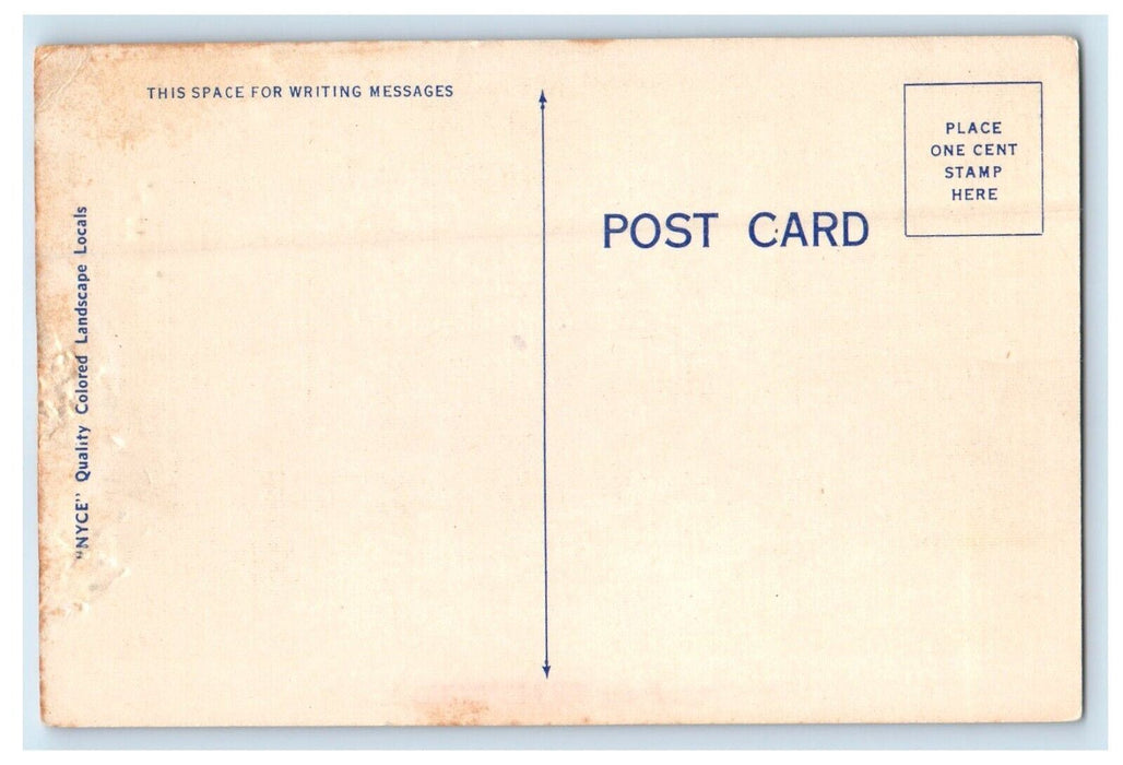 c1910's Greetings From Braintree Massachusetts MA, Road View Antique Postcard