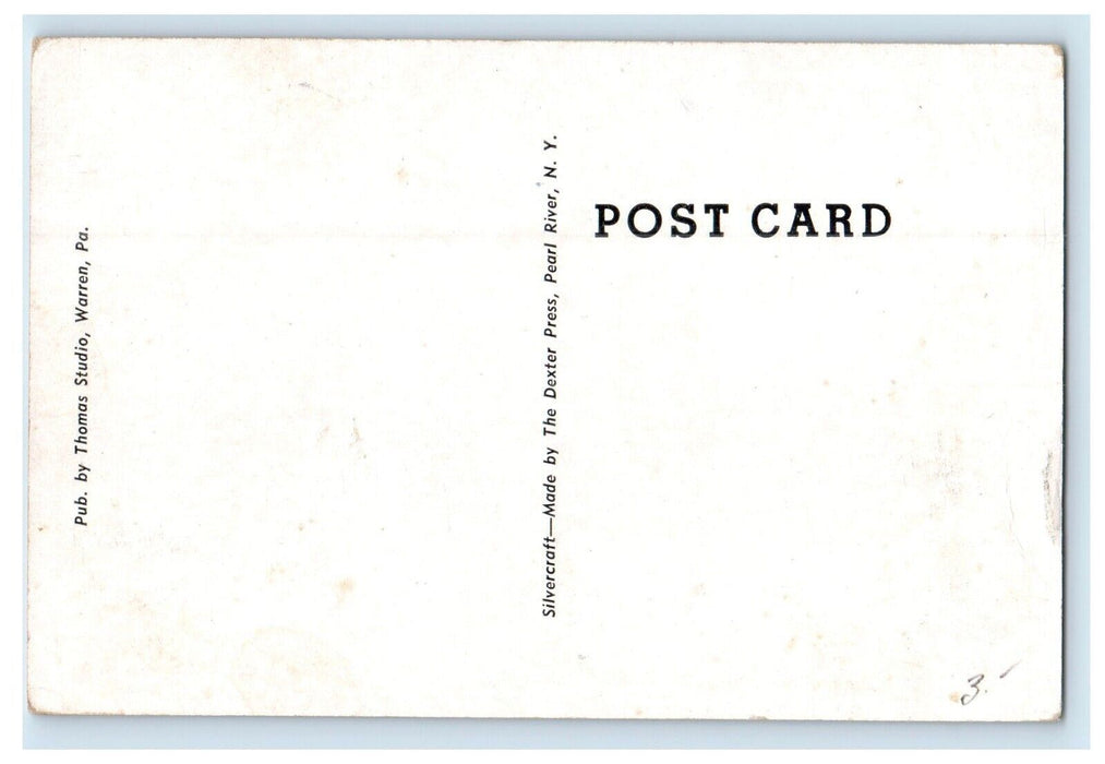 Y. W. C. A. Residence Warren Pennsylvania PA Unposted Vintage Postcard