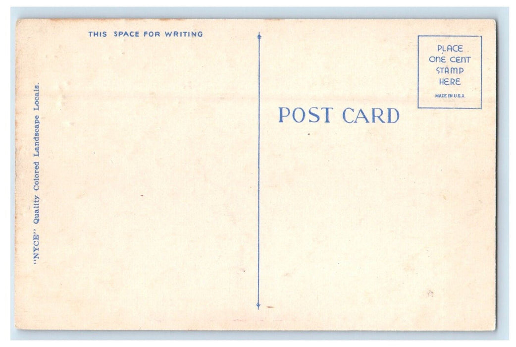 c1910's Greetings From Braintree Massachusetts MA, River View Antique Postcard