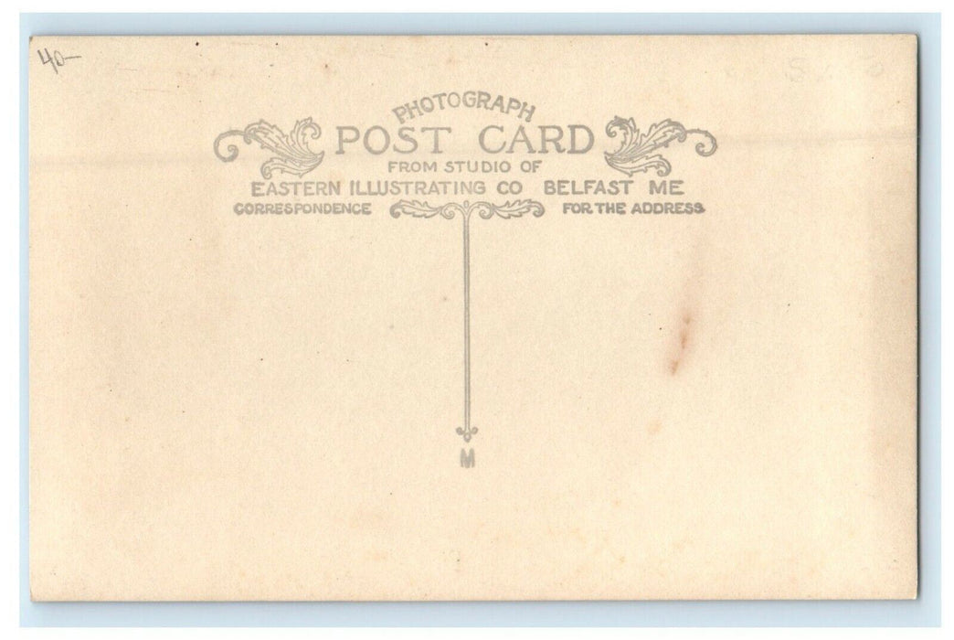 c1910's Hawley School Newtown Connecticut CT RPPC Photo Antique Postcard