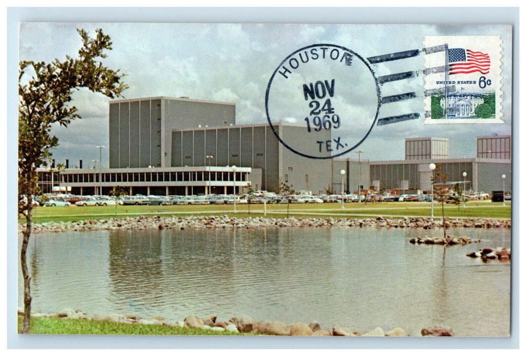 1969 Manned Spacecraft Center Houston Texas TX Posted Vintage Postcard