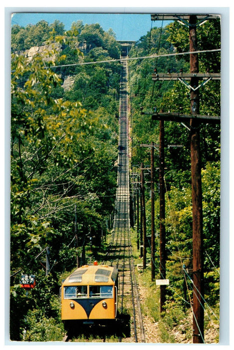 1955 The Incline UP Lookout Mountain Chattanooga Tennessee TN Postcard