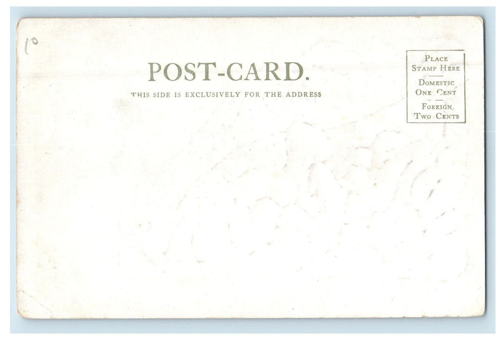 c1905 Las Animas Canon, Railroad in Colorado CO Unposted Antique Postcard