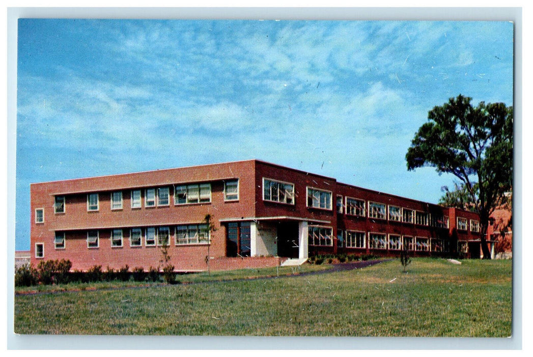 c1960s Kilgore Hall North Carolina State College Raleigh NC Postcard