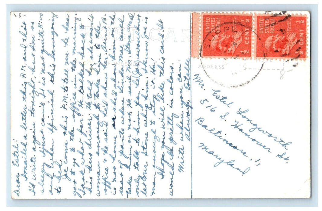 c1910's Sunken Garden Antelope Park Lincoln Nebraska NE RPPC Photo Postcard