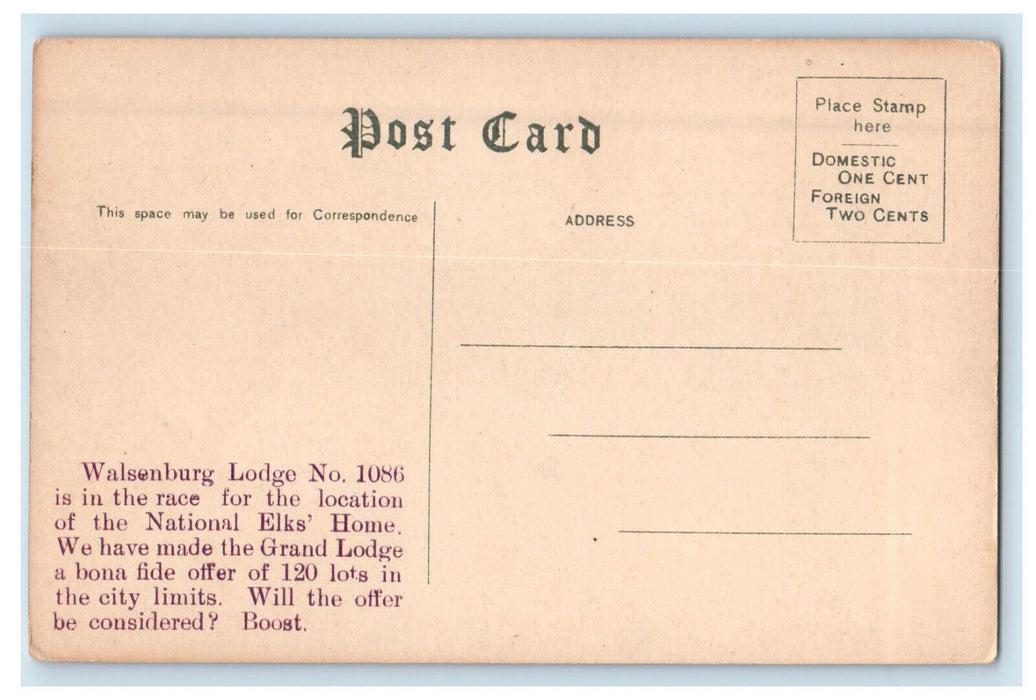 c1910 Front Pool Wahatoya Canon, Huerfano Co. Colorado CO Antique Postcard