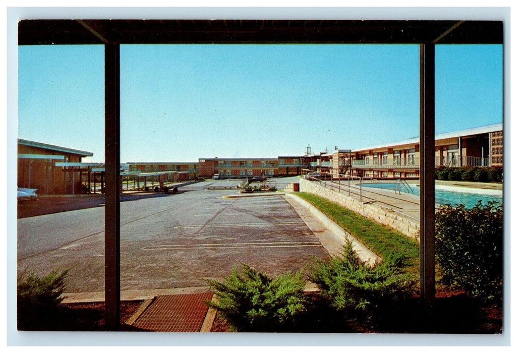 c1960s College Inn Motor Lodge & Restaurant Raleigh North Carolina NC Postcard