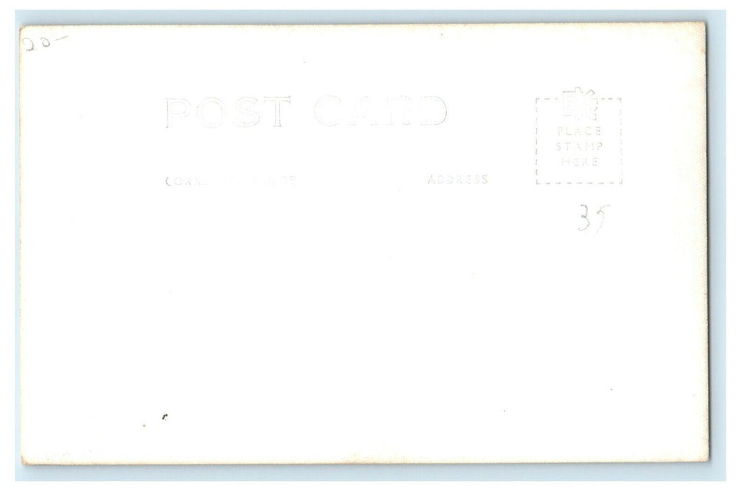 c1940's Apple Blossom Time East Northfield Massachusetts MA RPPC Photo Postcard