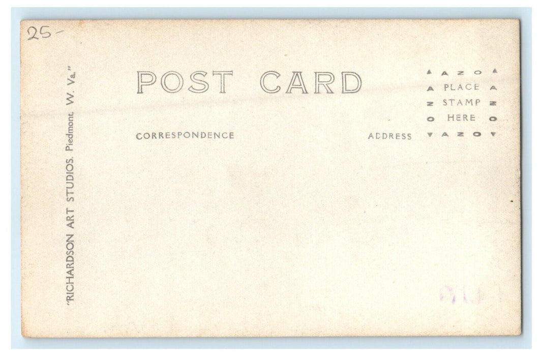 c1910's In The Allegheny Mountains Massachusetts MA RPPC Photo Antique Postcard