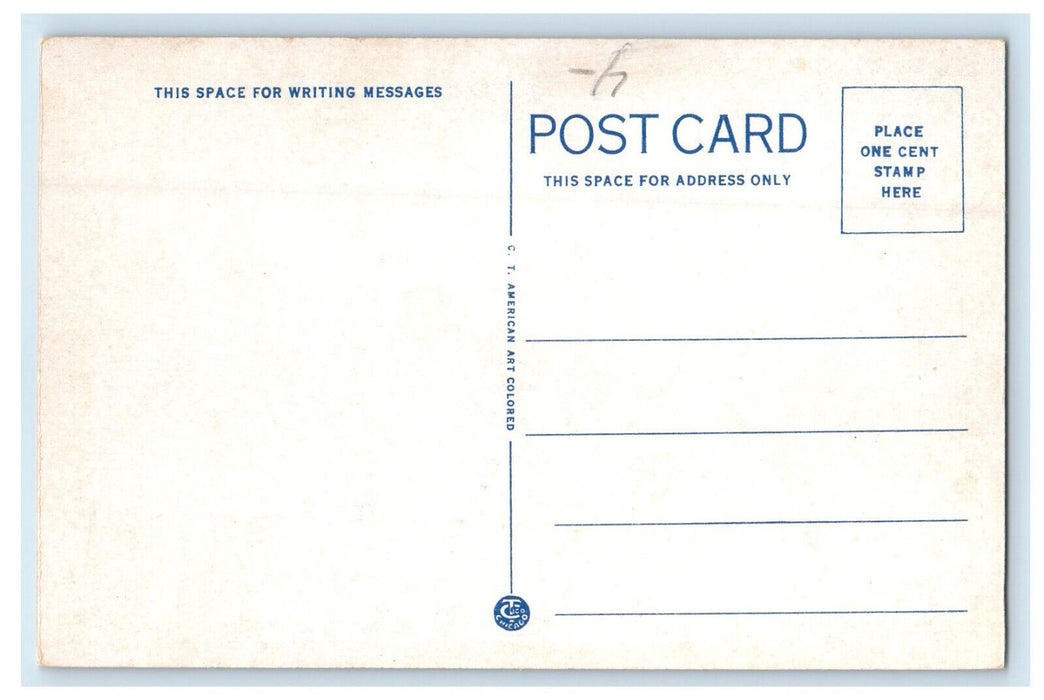 c1920s The Eastland and Congress Square Hotels, Portland Maine ME Postcard
