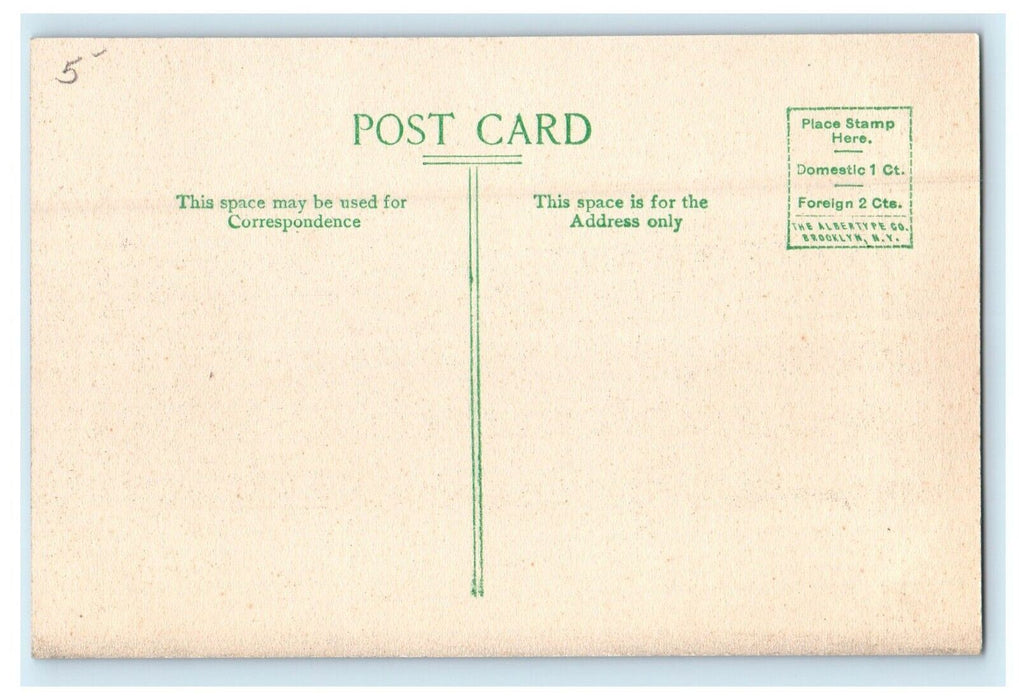 c1910 Scene in Lake Pontoosuc, Pittsfield, Massachusetts MA Antique Postcard