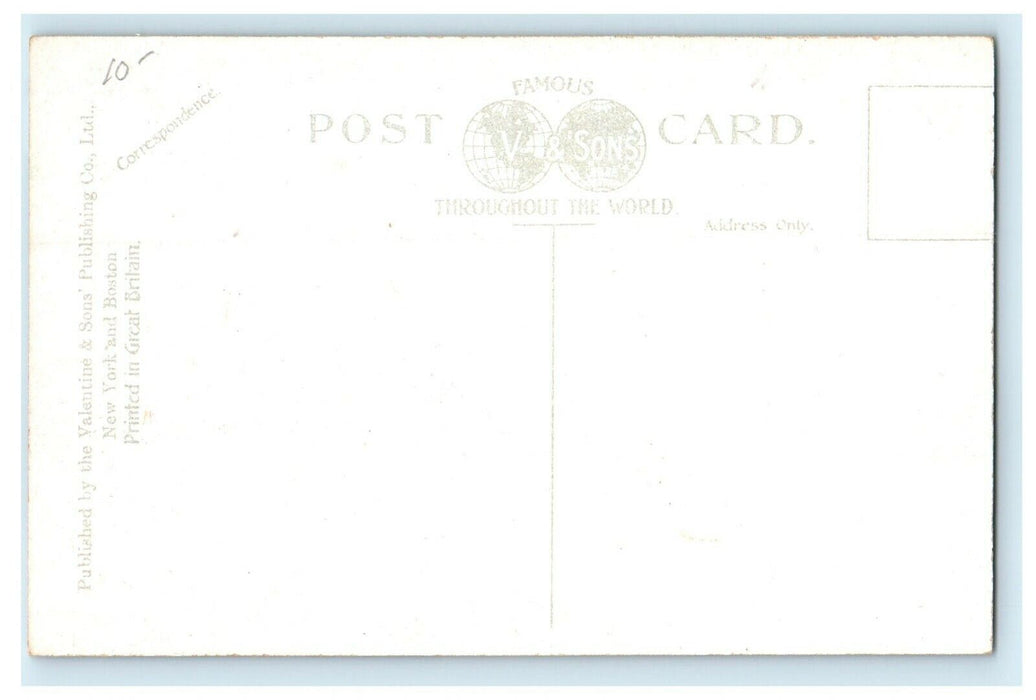 c1910 Chain Bridge Oldest Suspension Bridge New England Newburyport MA Postcard