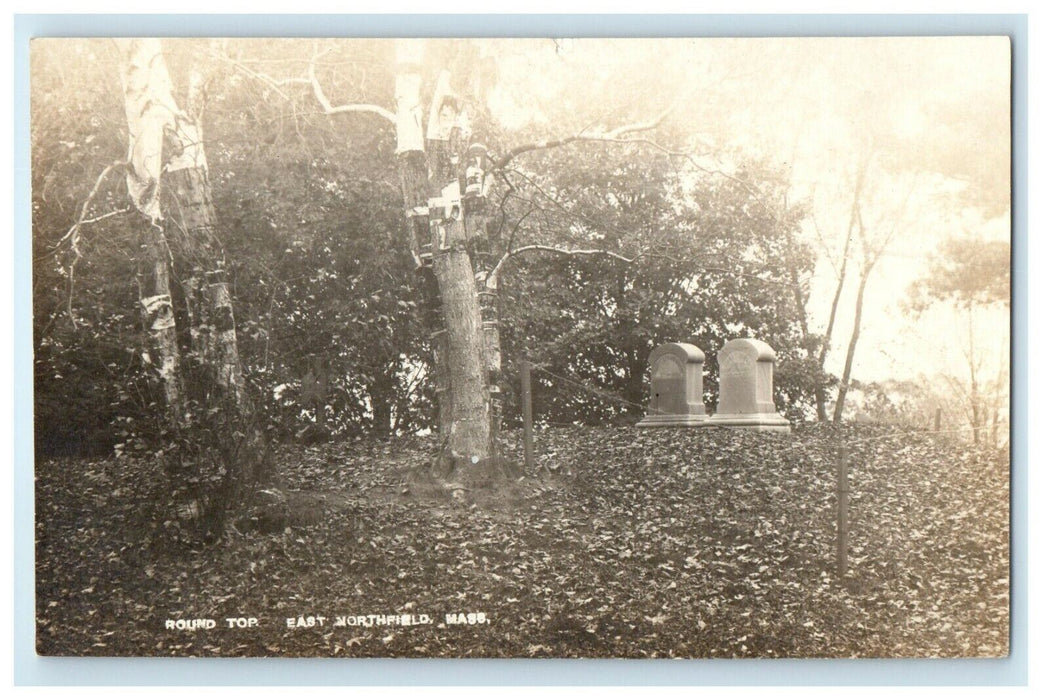 c1910's Round Top East Northfield Massachusetts MA RPPC Photo Antique Postcard