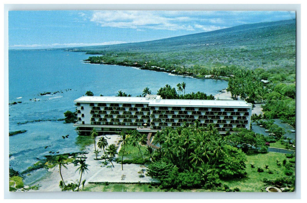 c1950s Keauhou Beach Hotel, Kona Coast Hawaii HI Unposted Postcard