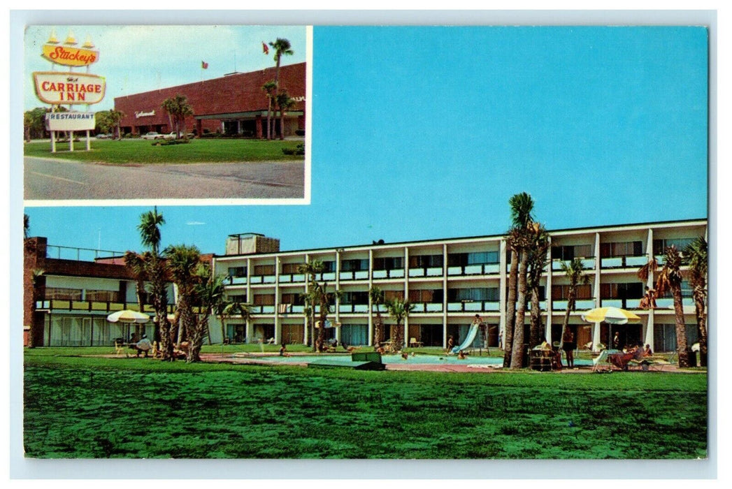 Stucker's Carriage Inn Restaurant Jekyll Island Georgia GA Unposted Postcard