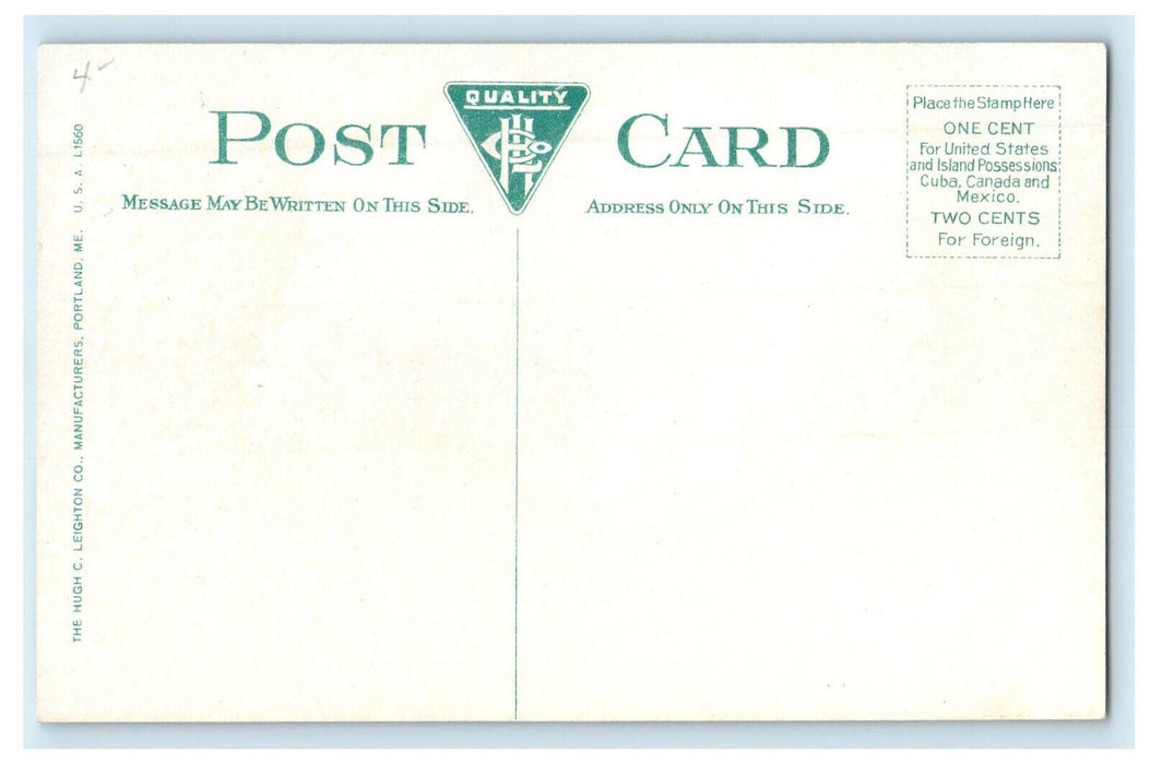 c1910s Amherst Street School, Nashua, New Hampshire NH Unposted Postcard
